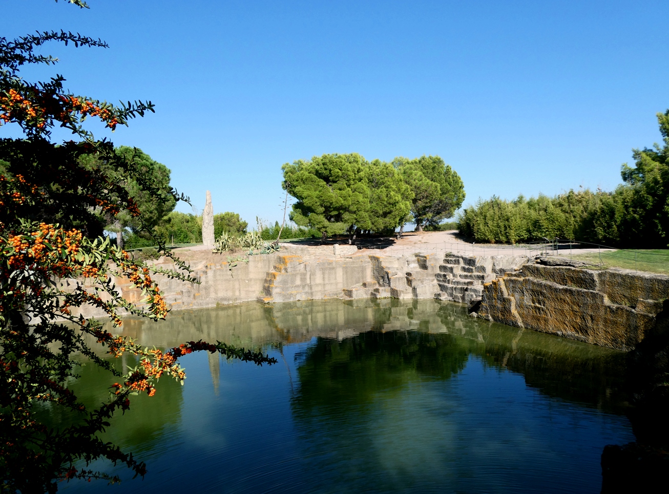 Jardin de Saint Adrien, Servian