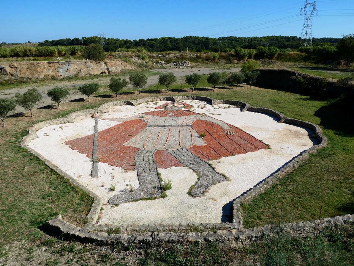 Jardin de Saint Adrien, Servian